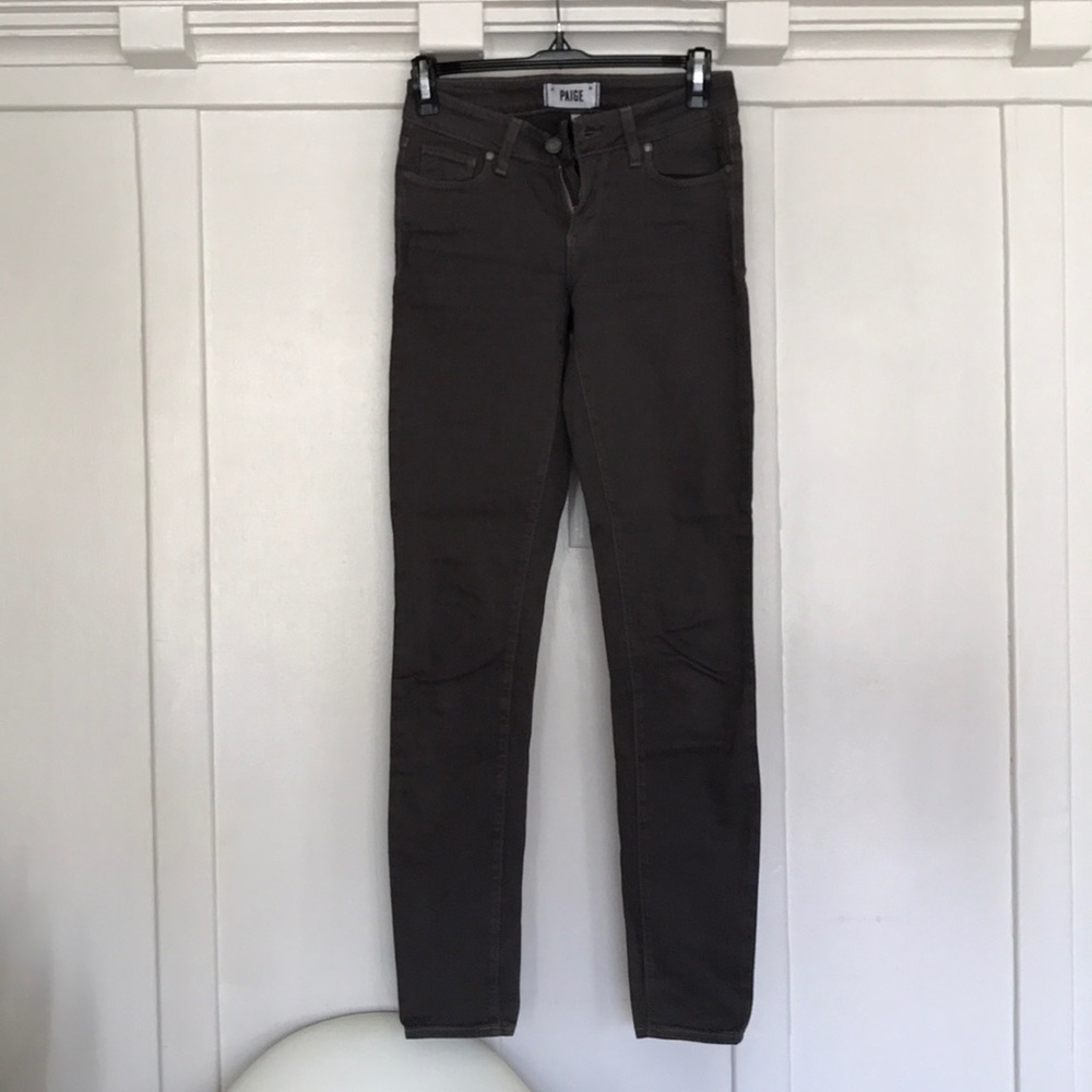 Paige denim - verdugo ultra skinny in gray 24